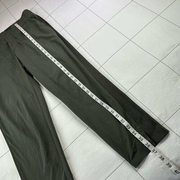 Athleta Pants Womens 10 Green Brooklyn Ankle Pull On Stretch Travel Minimalist - Picture 11 of 12